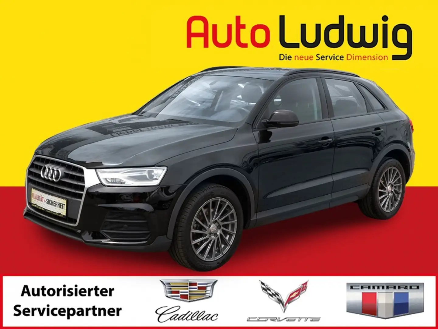 Audi Q3 1,4 TFSI COD*DSG*NAVI*XENON*PARKPILOT*SHZ*TEMPO... Schwarz - 1