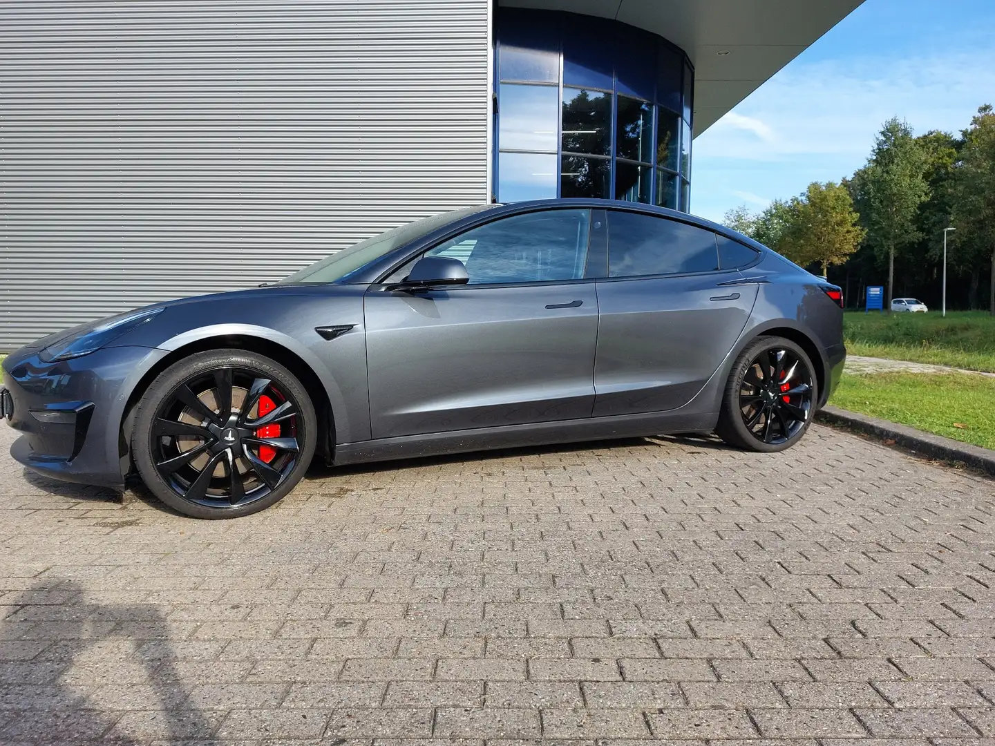 Tesla Model 3 Performance AWD75kWh FSD FULL Grijs - 1