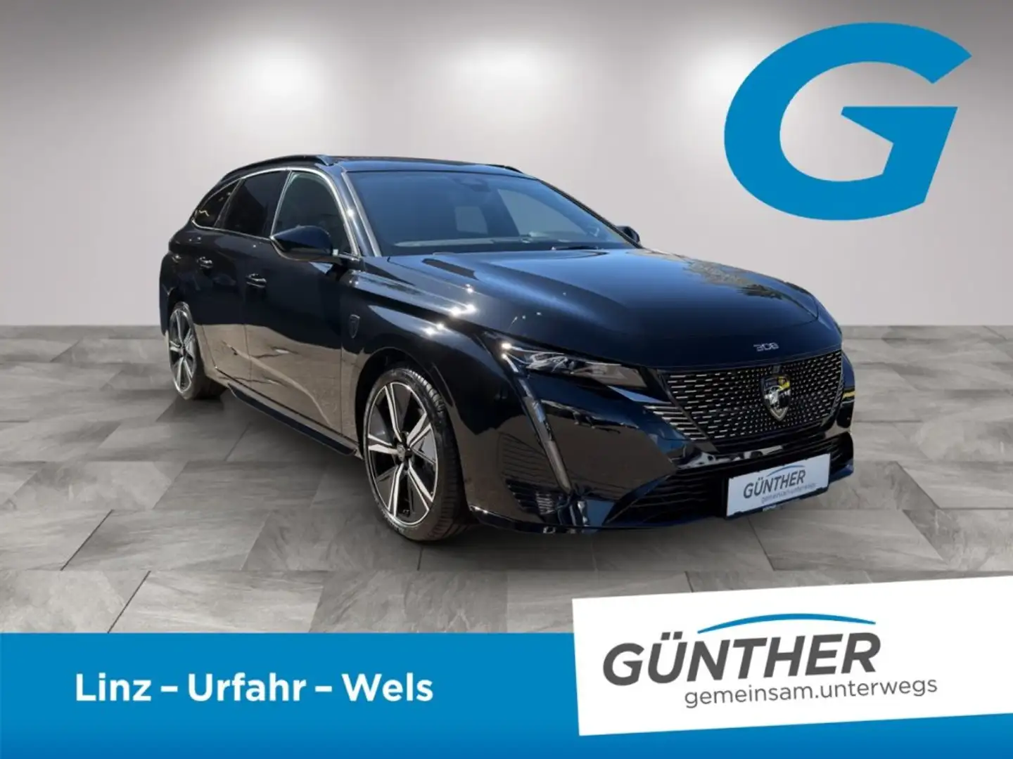 Peugeot 308 SW GT BHDi 130 EAT8 Schwarz - 2