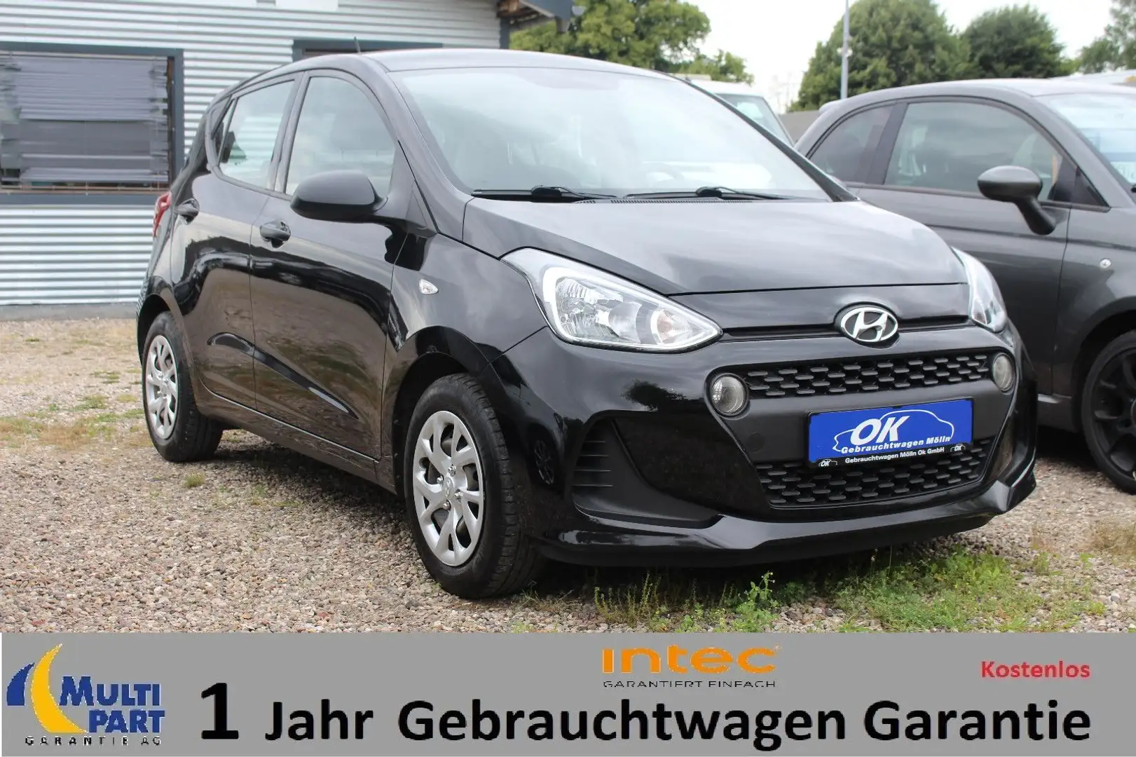 Hyundai i10 *S.Heft*Klima*Nichtraucher*2.Hand* Negro - 1