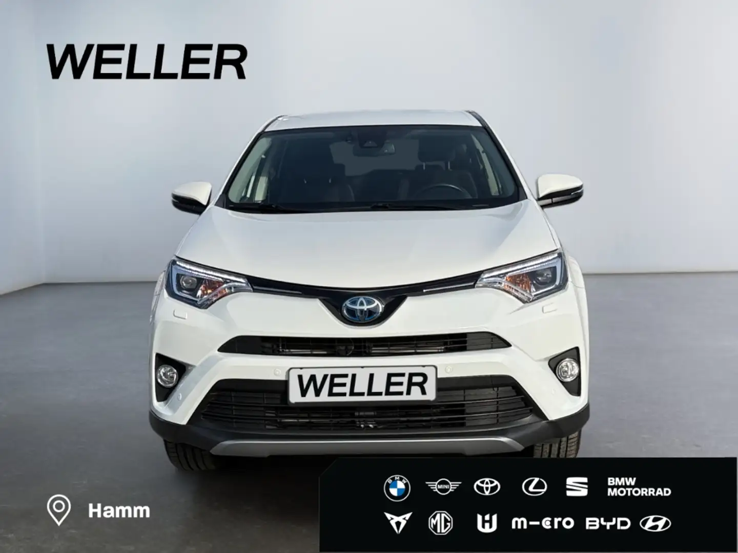 Toyota RAV 4 2.5 4x2 Hybrid Team D *LED*AHK*el Heck*CAM* Weiß - 2