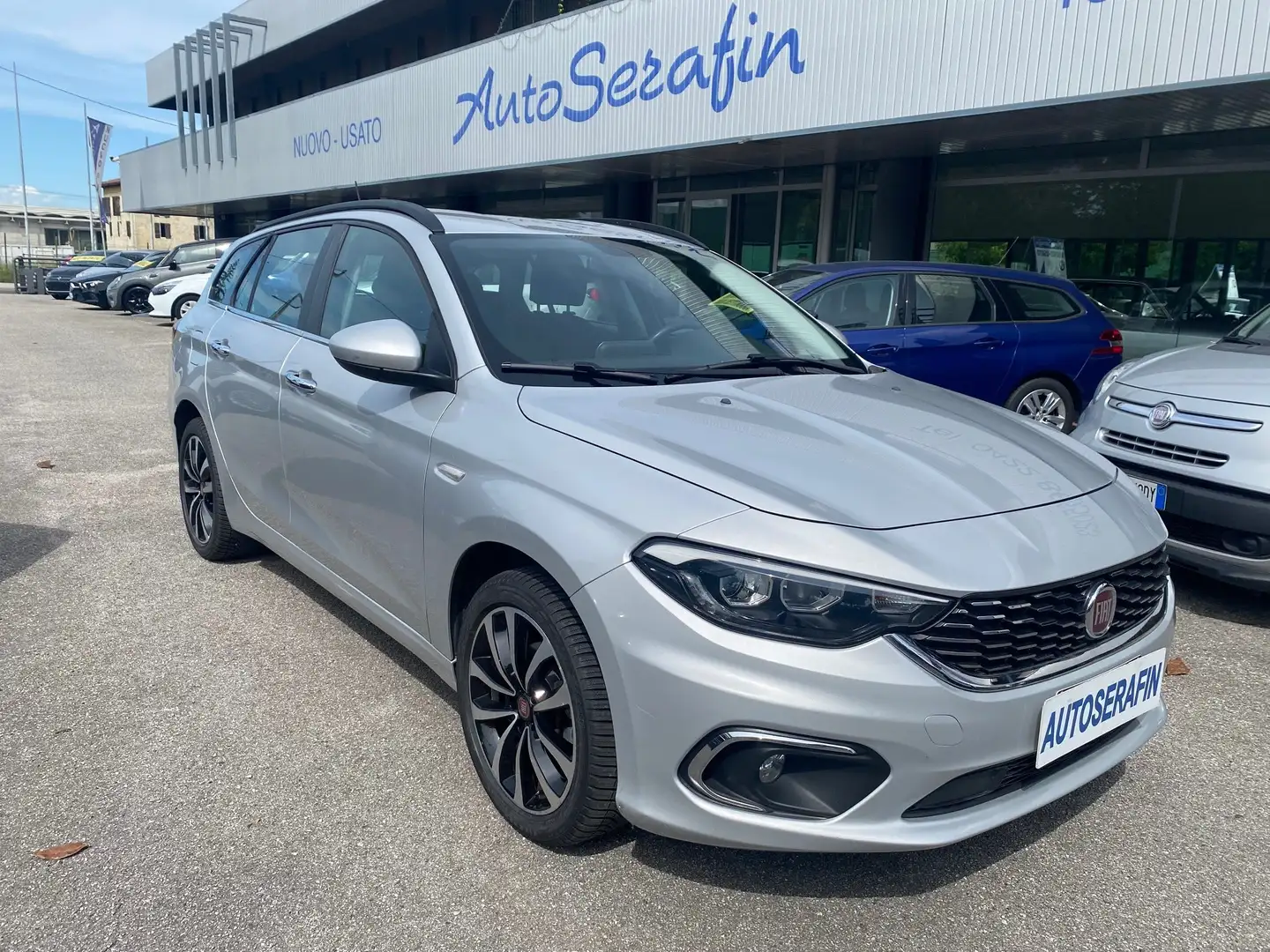 Fiat Tipo Tipo SW 1.3 mjt Lounge s Zilver - 1