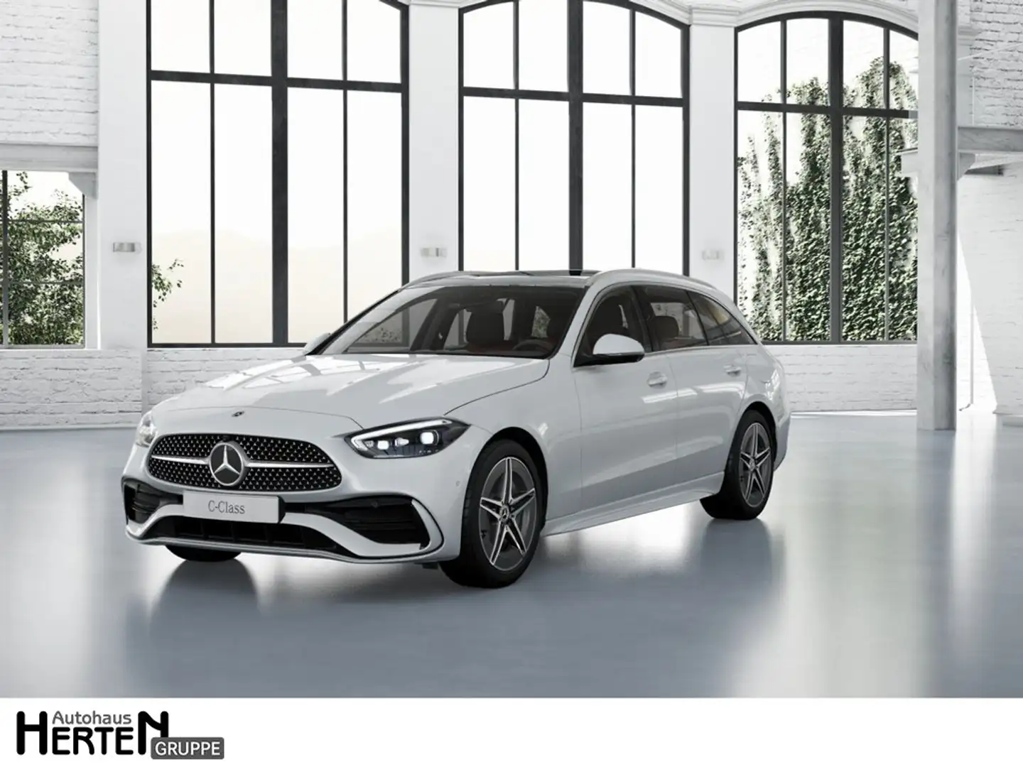 Mercedes-Benz C 300 T e EQ AMG-LINE+PANO+360°+MBUX+KEYLESS-GO Weiß - 1