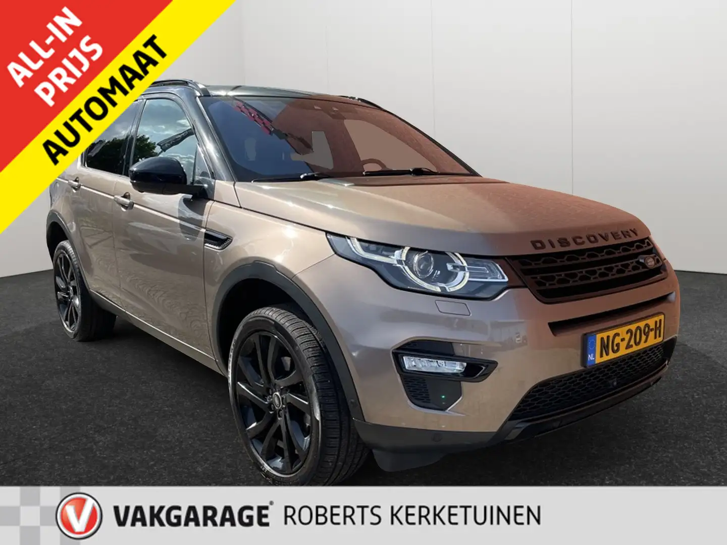 Land Rover Discovery Sport 2.0 Si4 4WD HSE Automaat Luxury Black Edition Navi Grau - 1