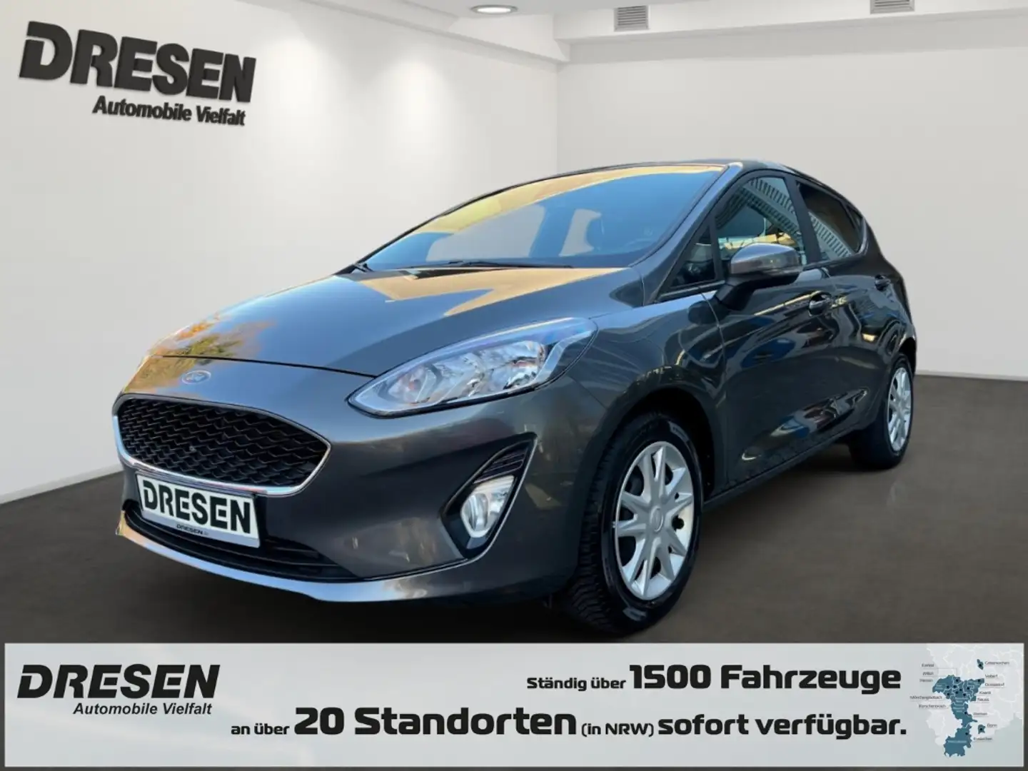 Ford Fiesta Business Edt. 1.1l Allwetterreifen*Klima*PDC*Tempo Grijs - 1