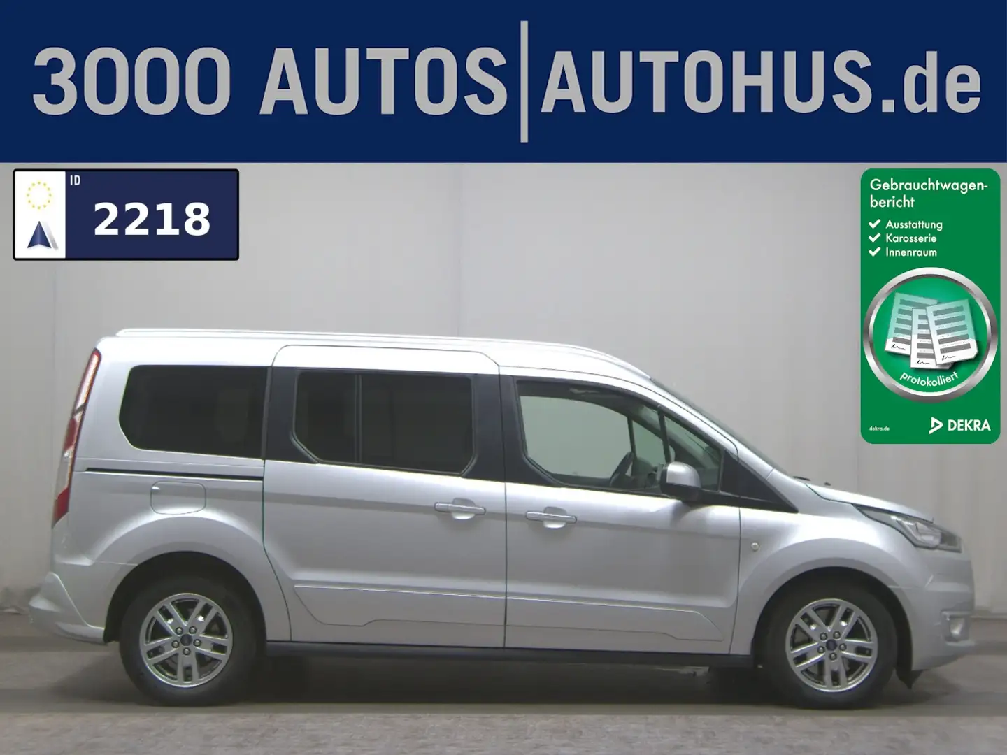 Ford Grand Tourneo 1.5 TDCi Titanium AHK Navi Xenon Silber - 1