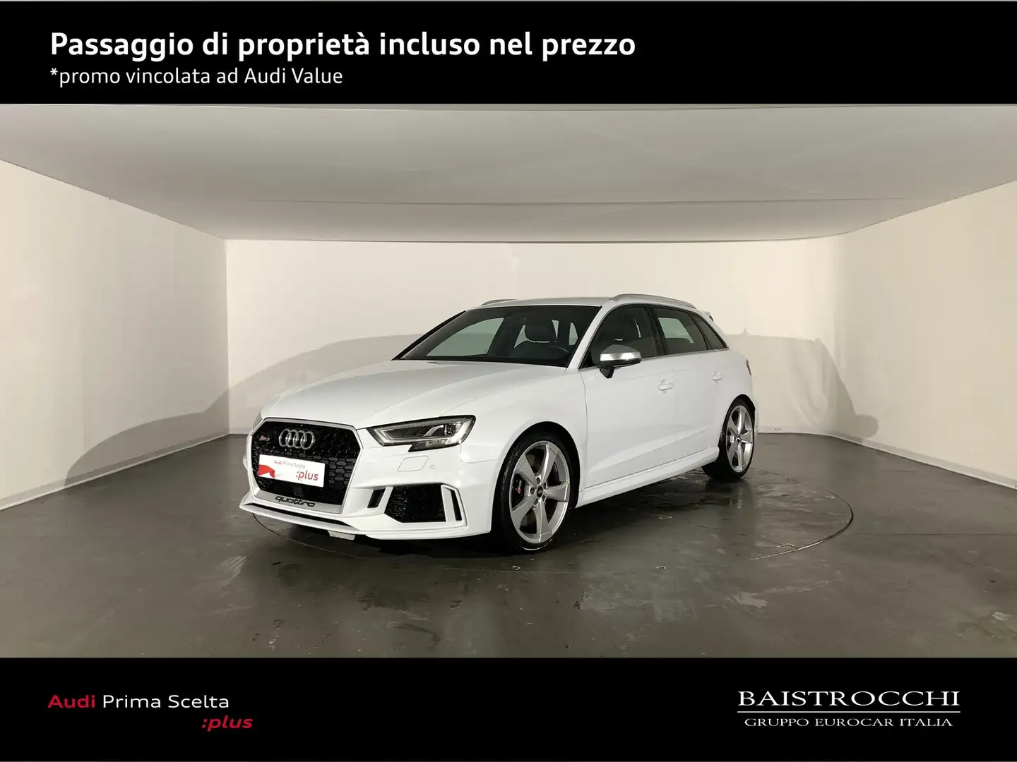 Audi RS3 sportback 2.5 tfsi quattro s-tronic Bianco - 1
