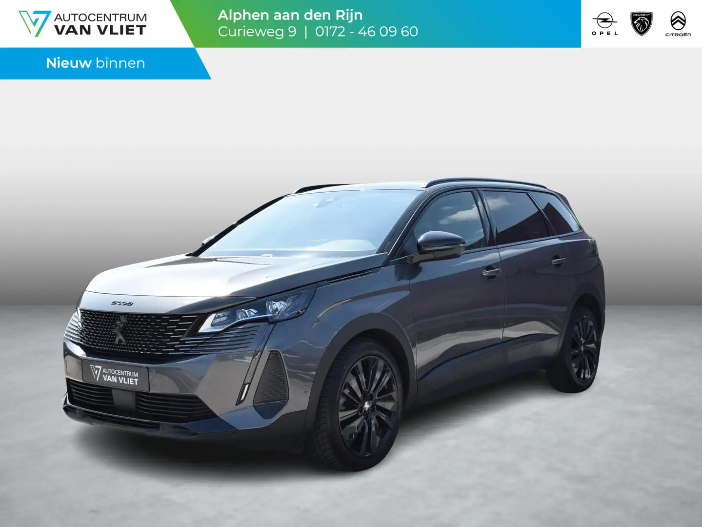 Peugeot 5008 1.6 PureTech GT AUTOMAAT | SCHUIFDAK | LEREN BEKLE Grau - 1