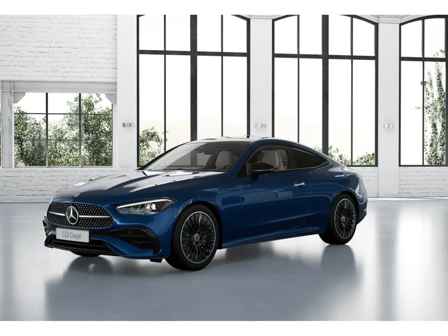 Mercedes-Benz CLE 200 4M Coupé #AMG #PANO-SD #AHK #NIGHT #360° Albastru - 2
