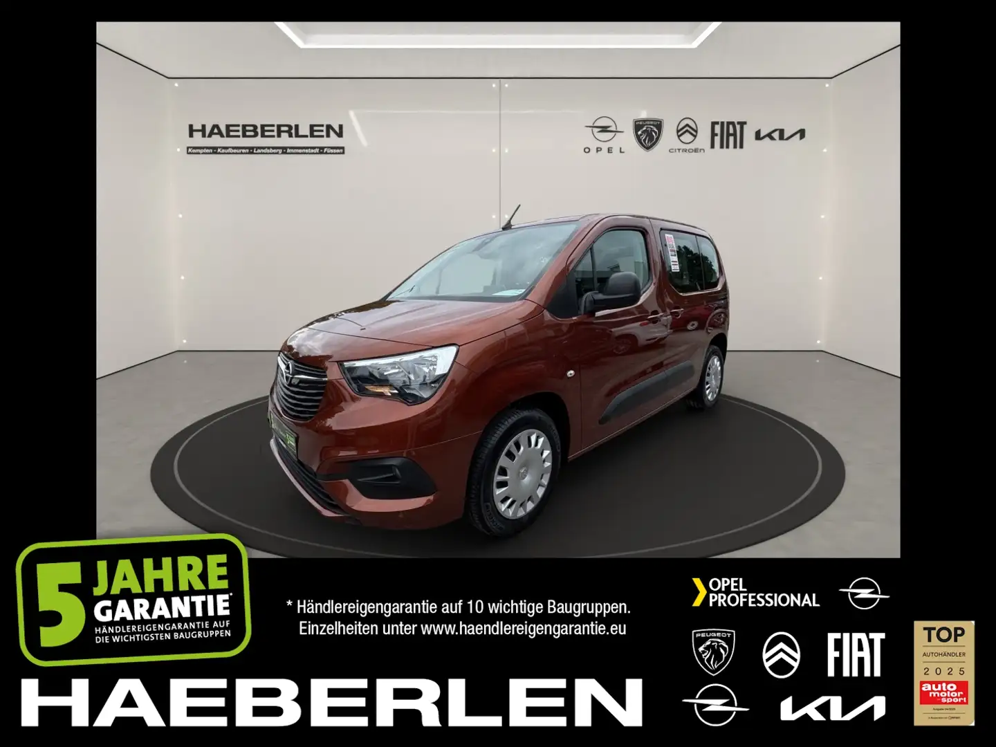 Opel Combo Life E 1.2 Turbo Edition Matrix+Navi+SHZ Brun - 1