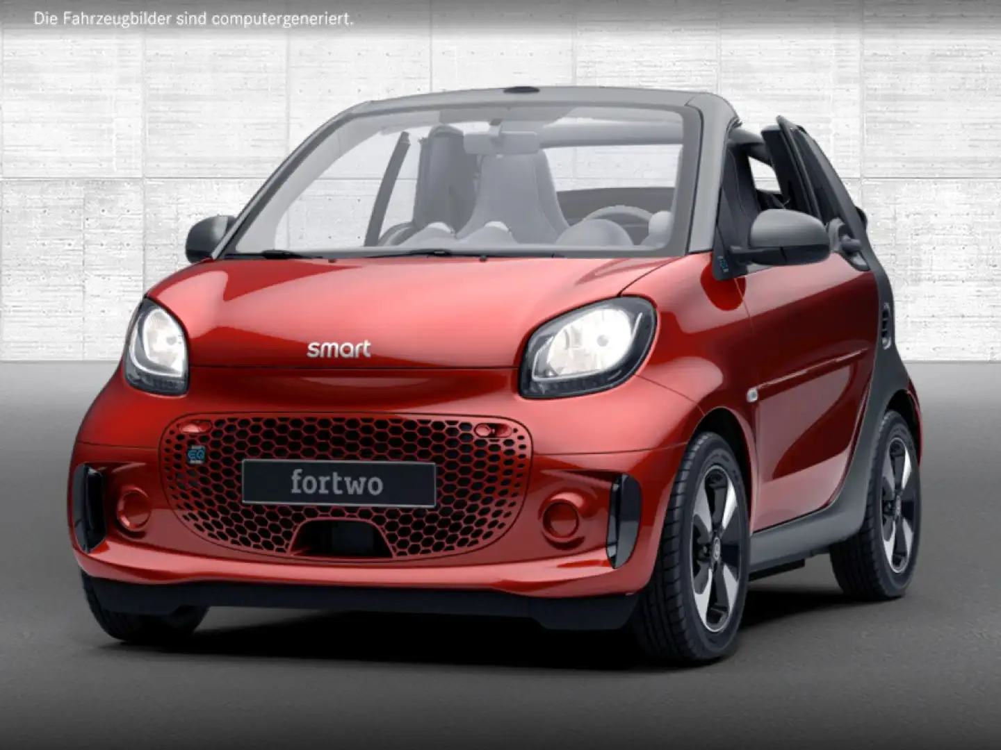 smart forTwo EQ 60kWed passion SHZ PDC Dig Radio Tempom Rot - 2