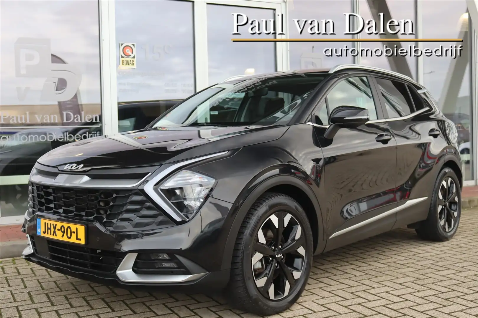 Kia Sportage 1.6 T-GDi PHEV 265PK AWD AUTOMAAT DYNAMICLINE Navi Zwart - 1