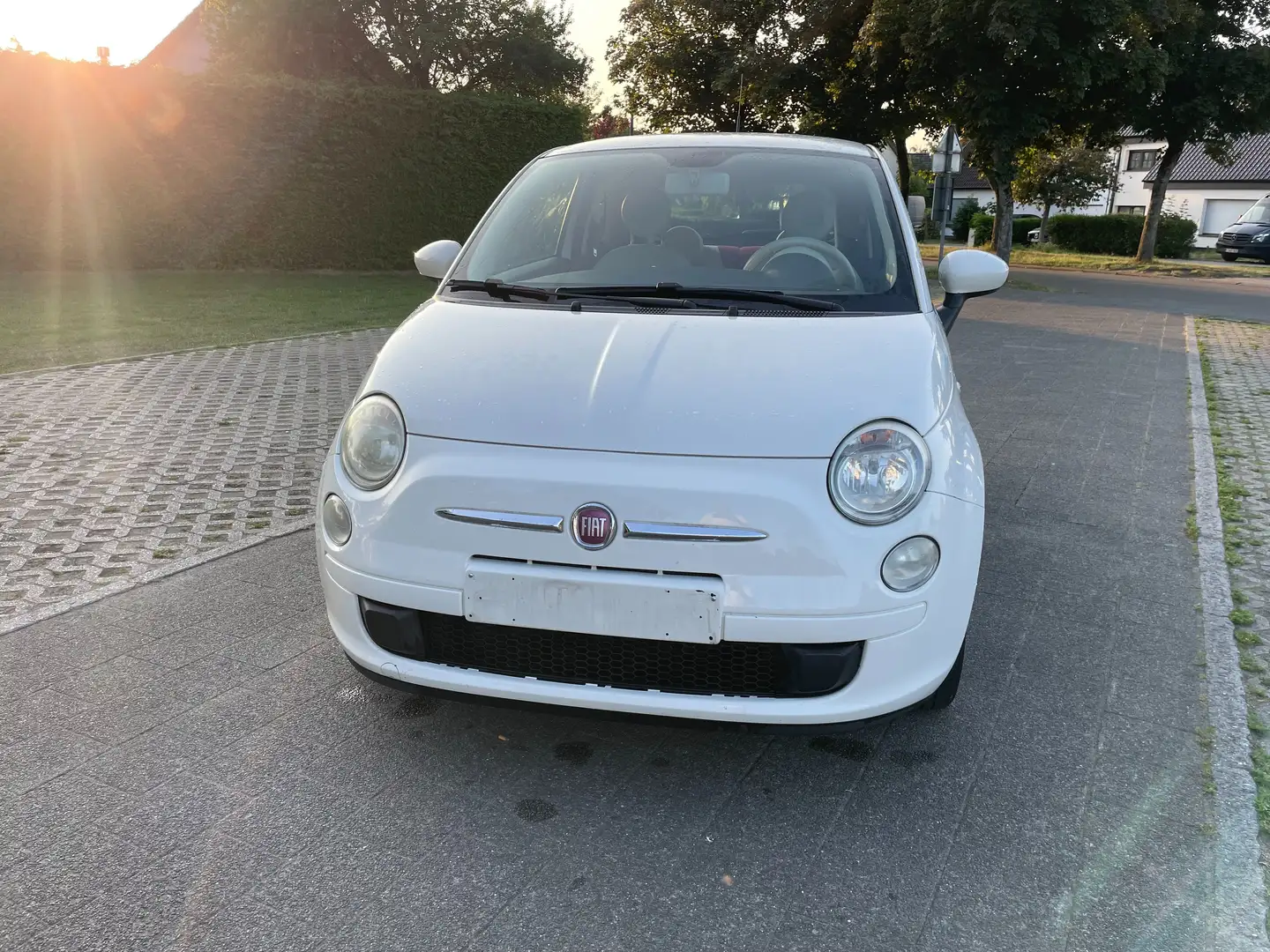 Fiat 500 500 1.2 Lounge Blanc - 2