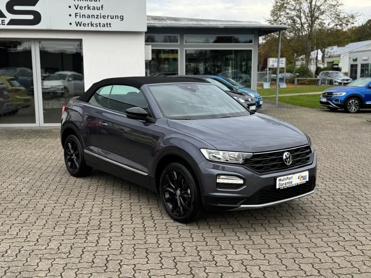 Volkswagen T-Roc Cabriolet 1.0 TSI Black Style 18" LM 1.Hd Grau - 2