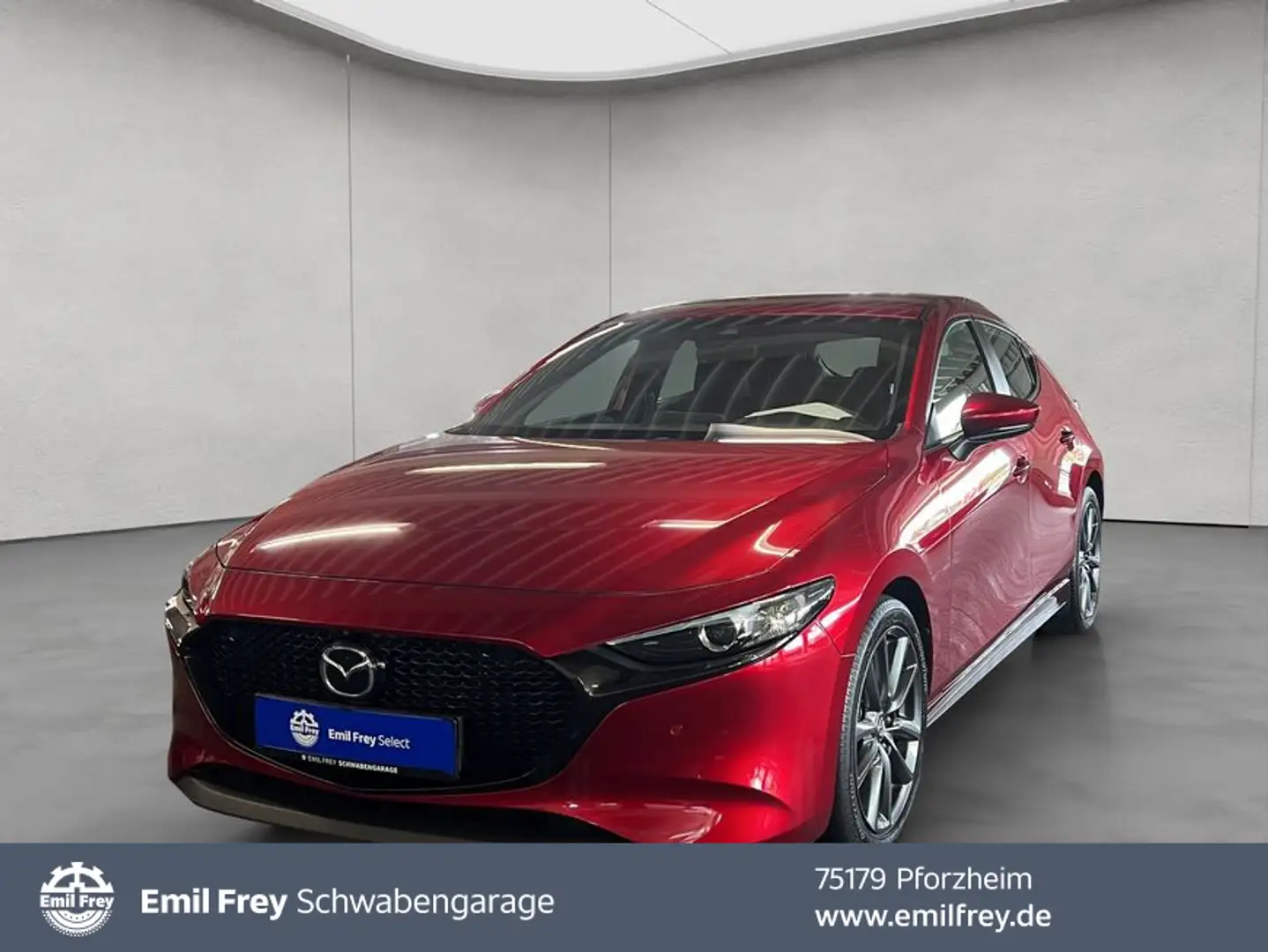Mazda 3 FASTBACK SKYACTIV-G 2.0 M-Hybrid SELECTION Rot - 1