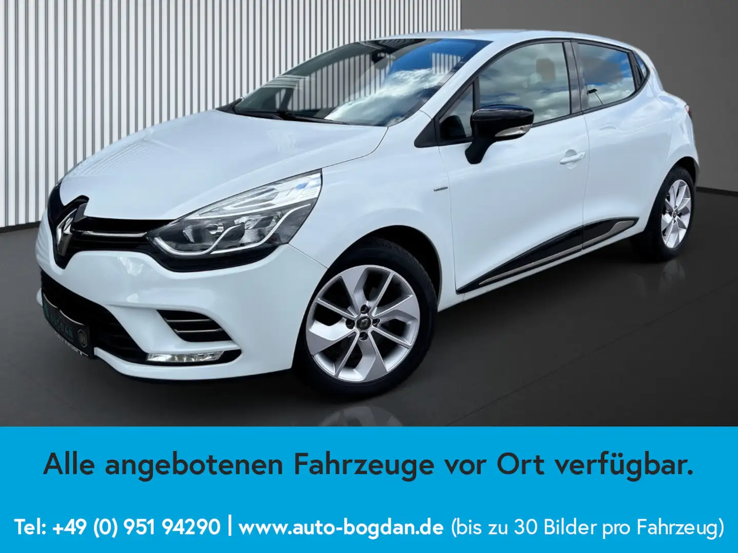 Renault Clio Limited Automatik*Navi*Tempomat*DAB Blanc - 2