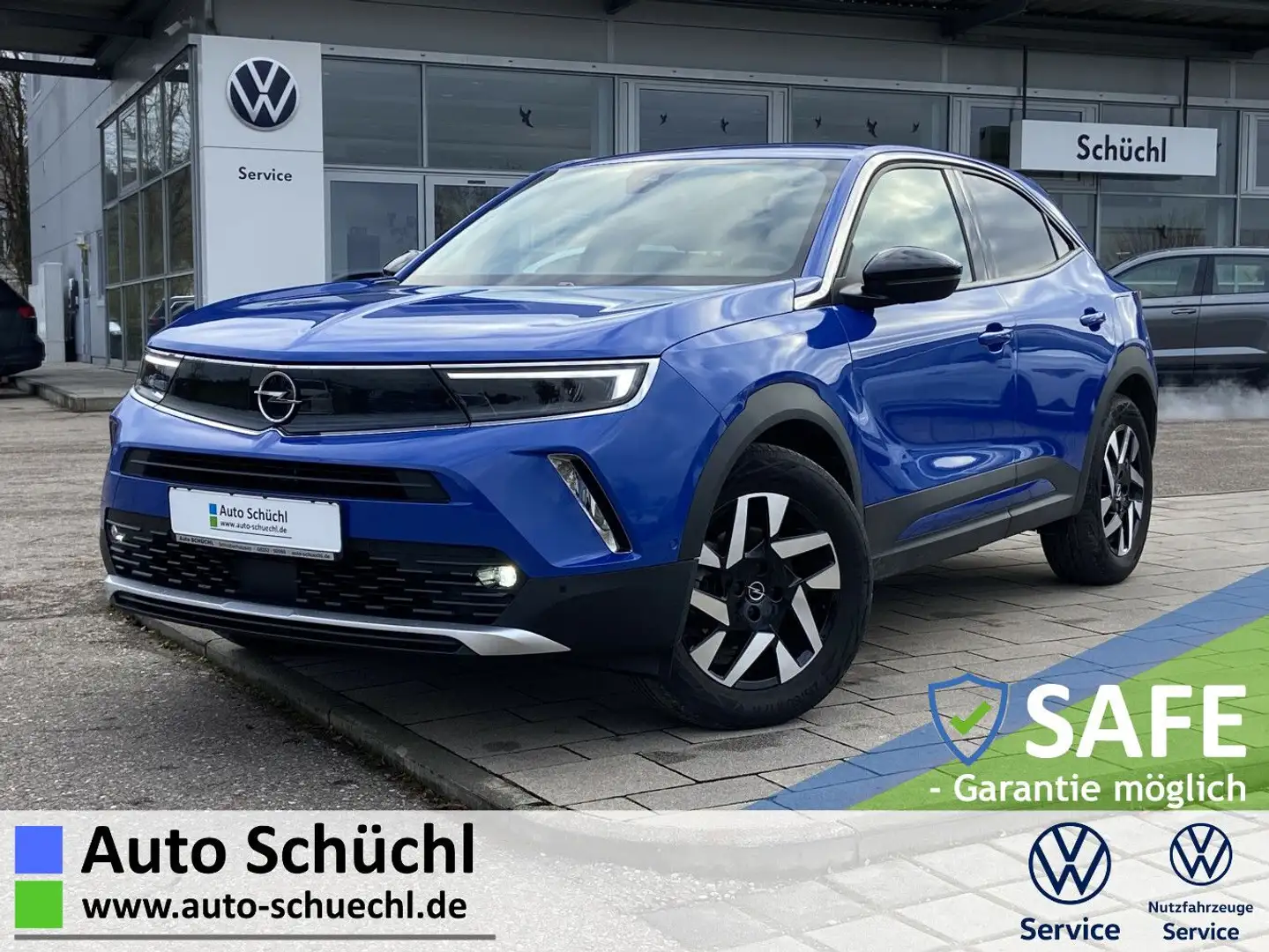 Opel Mokka-E ELEGANCE 3-PHASIG+CCS+17"+NAVI-PRO+KAMER Blau - 1