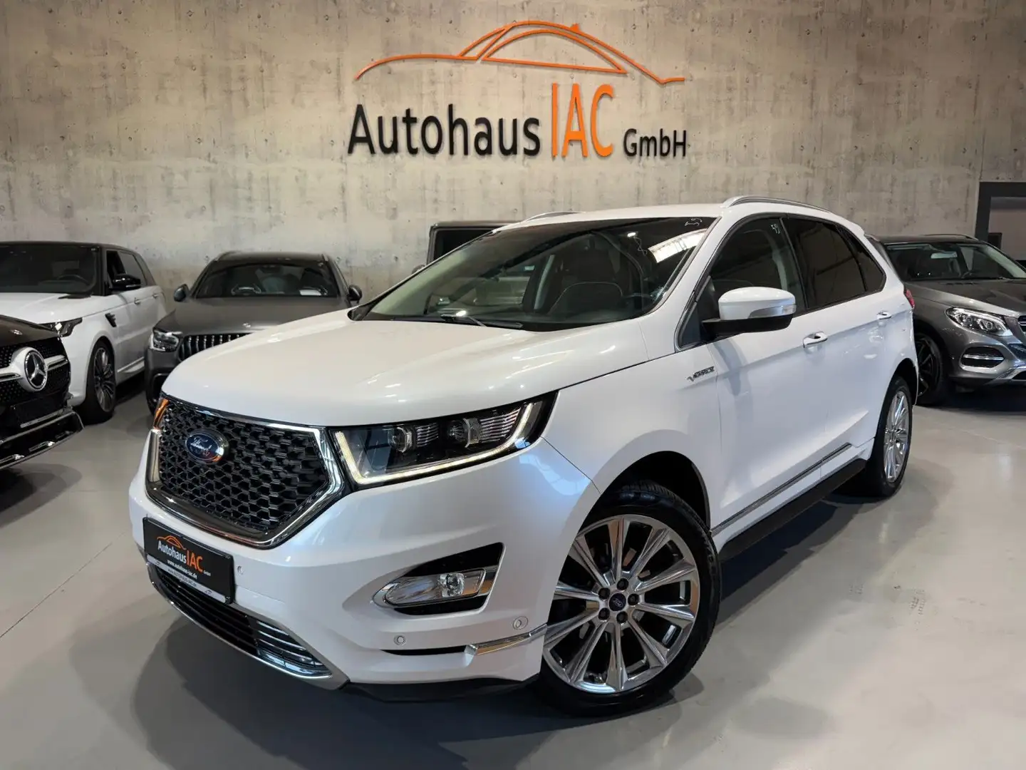 Ford Edge Vignale 4x4/LRH/SBL/SHZ/NAVI/LED/BI-XENON Weiß - 1