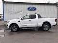 Ford Ranger 2.0 TDCi 213ch Super Cab Wildtrak BVA10 Blanc - thumbnail 4