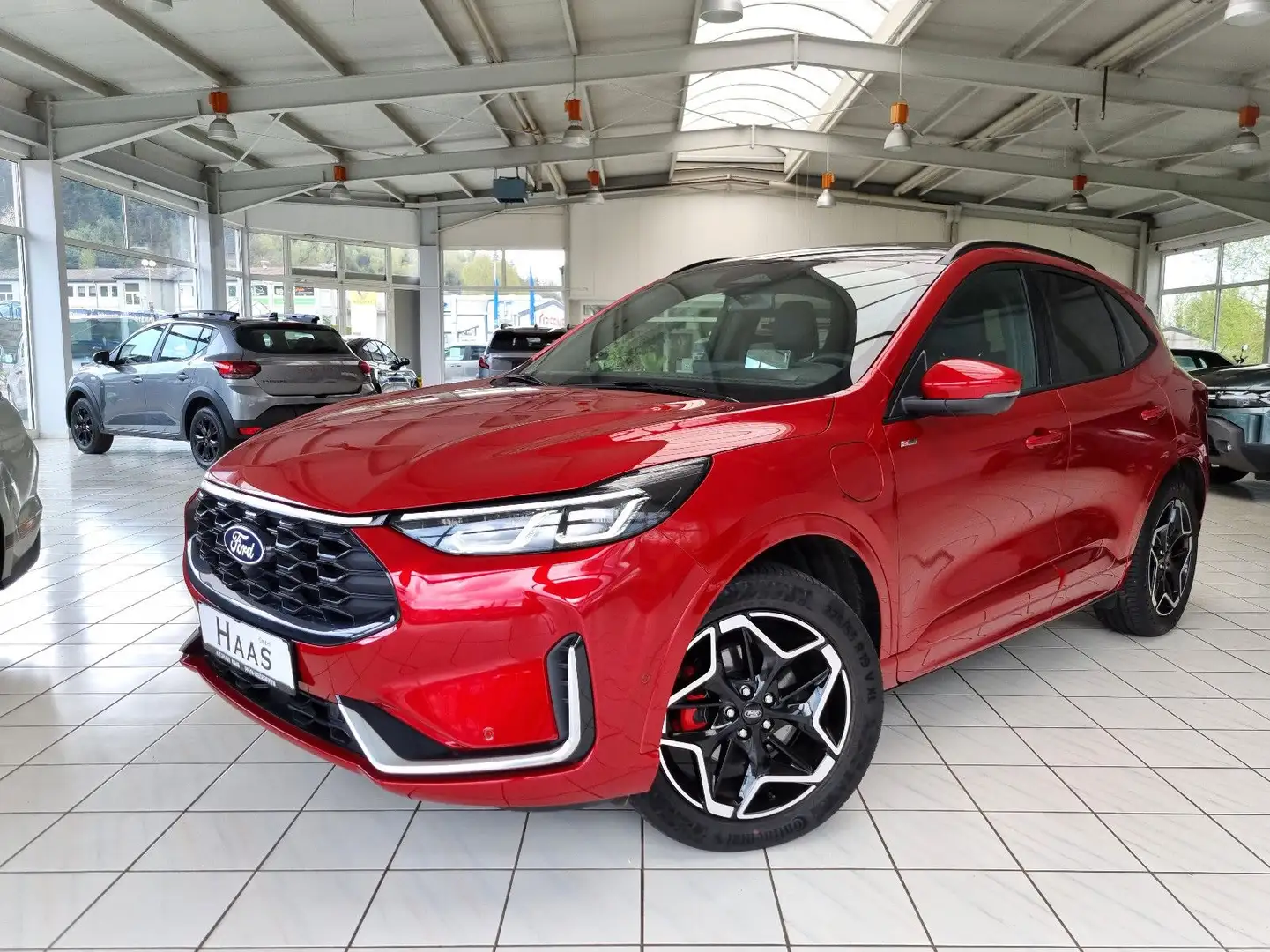 Ford Kuga ST-Line X 2,5l Plug-In Hybrid 243 PS #Pano Rood - 1