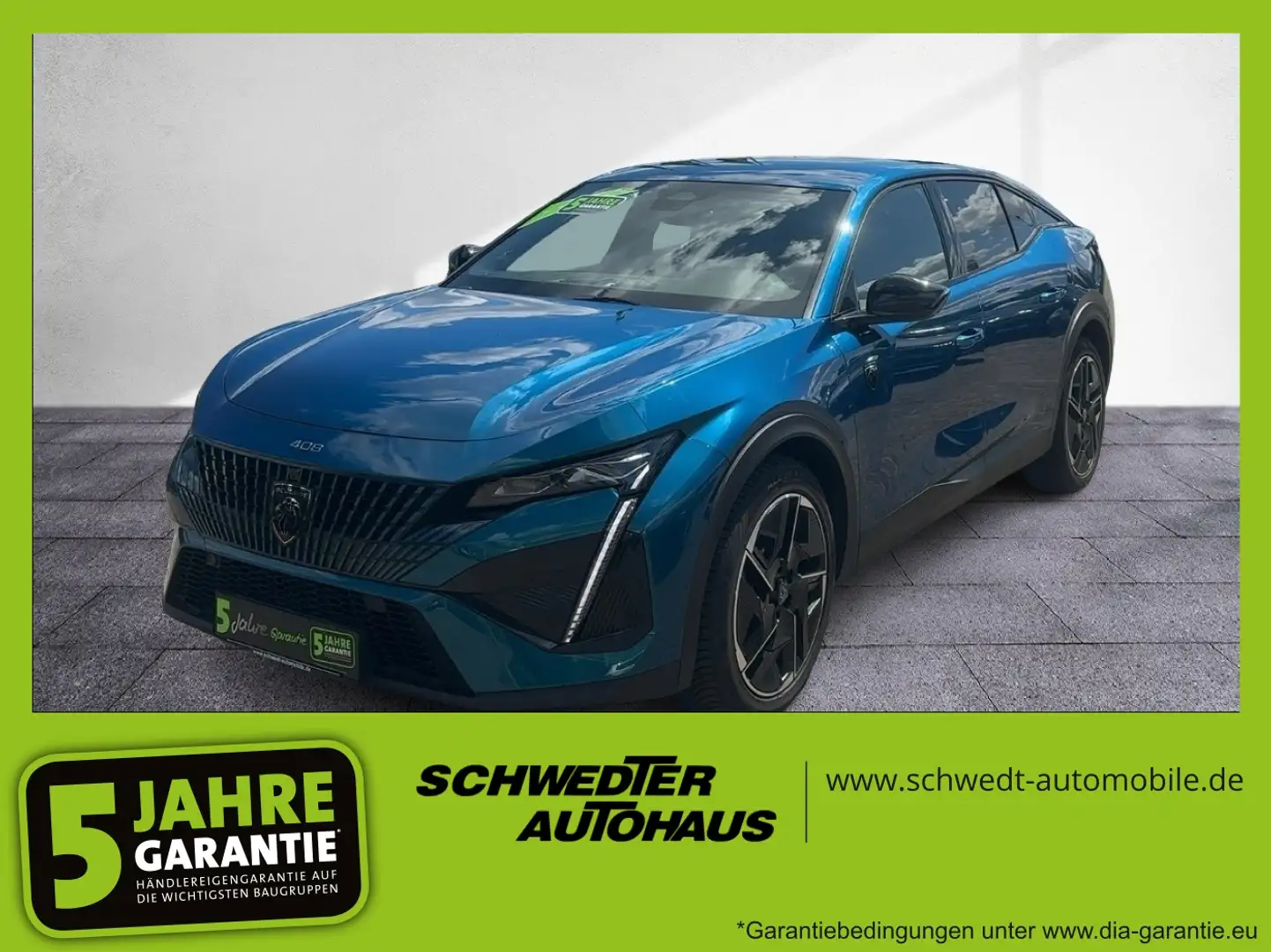 Peugeot 408 1.2 Puretech 130 GT Matrix+ACC+LED+Navi+SHZ Bleu - 1
