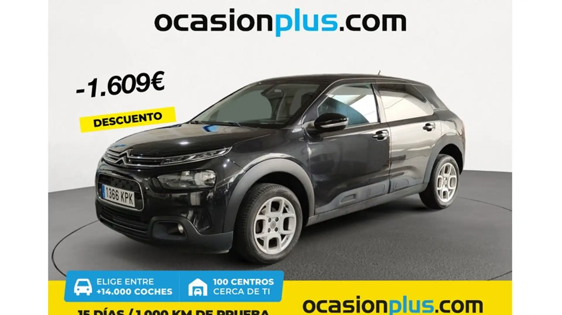 Citroen C4 Cactus 1.2 PureTech Feel 82 Noir - 1