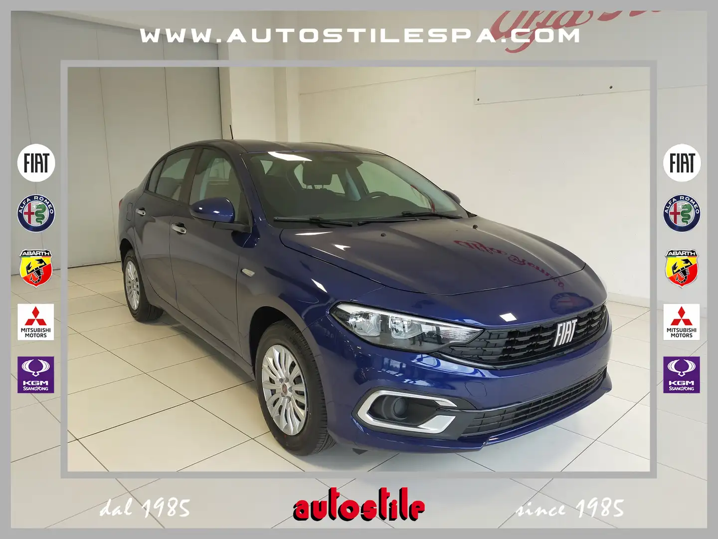 Fiat Tipo 1.6 Mjt S&S 4 porte NUOVA Blauw - 1