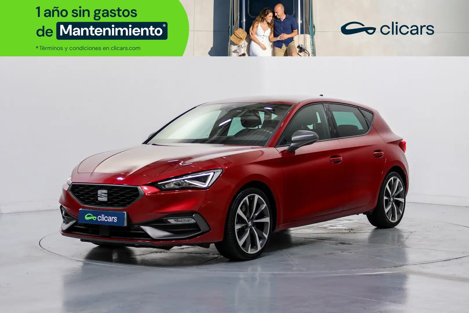 SEAT Leon 1.5 eTSI S&S FR DSG-7 150 Rojo - 1