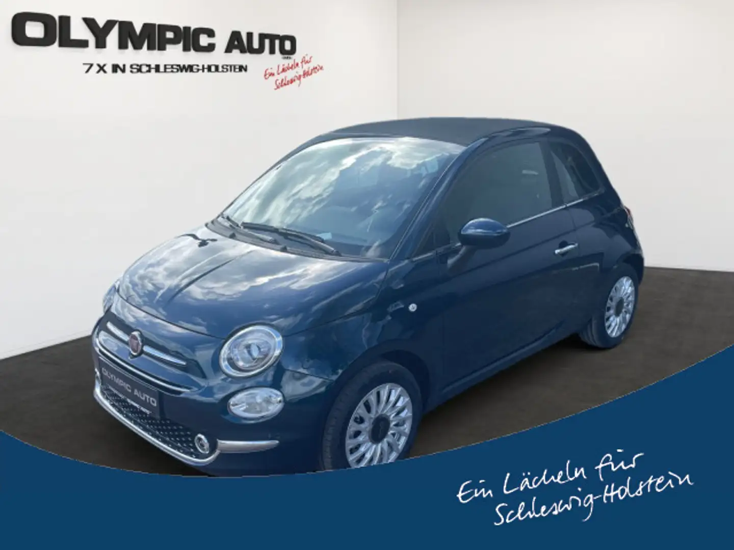 Fiat 500C 1.0 GSE Hybrid  PDC KLIMA-AT TOUCH CARPLAY Blau - 1