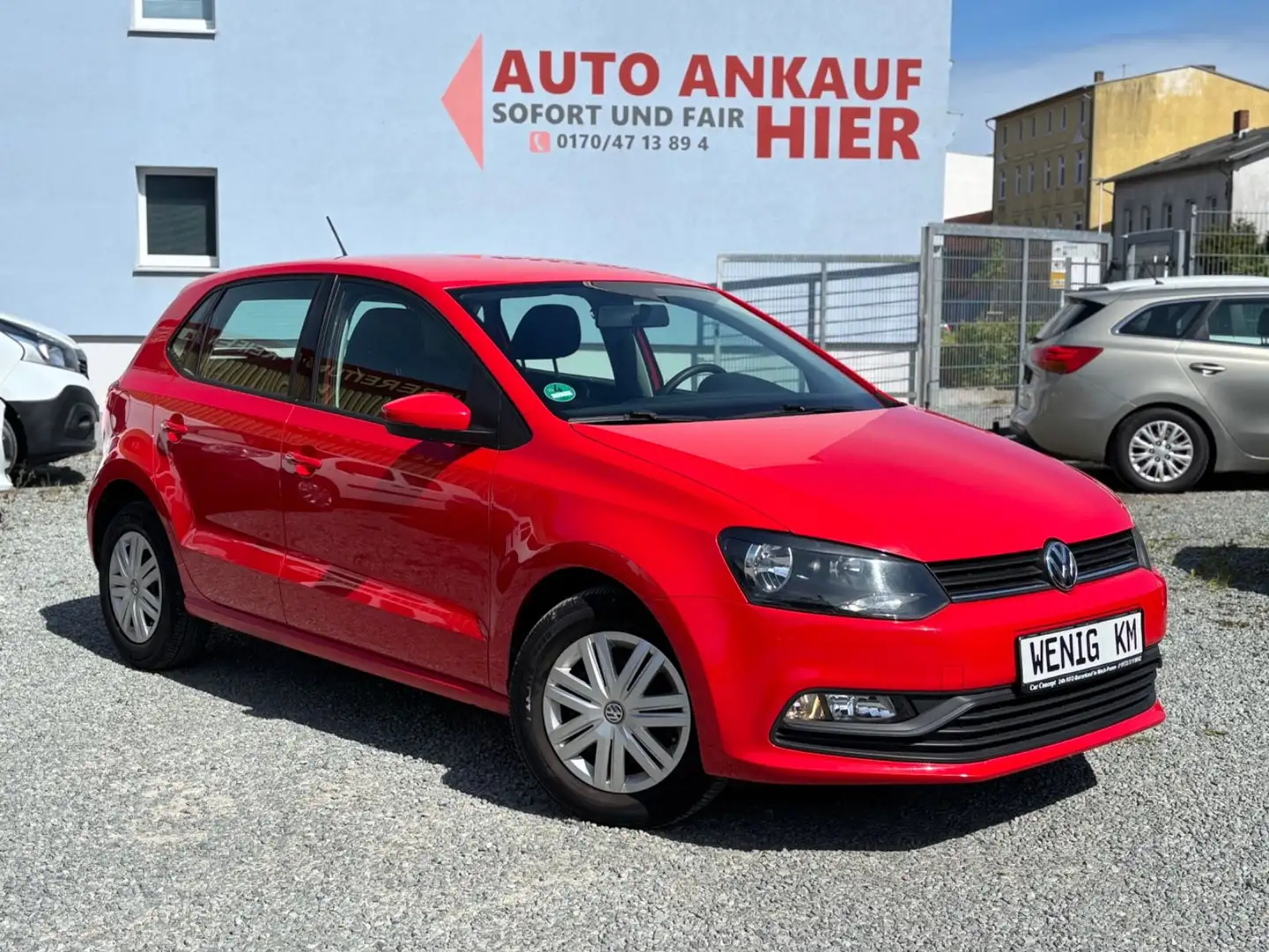 Volkswagen Polo 1.2 TSI 5 Türer KLIMA,1 HAND, ERST 41985km, Rot - 1