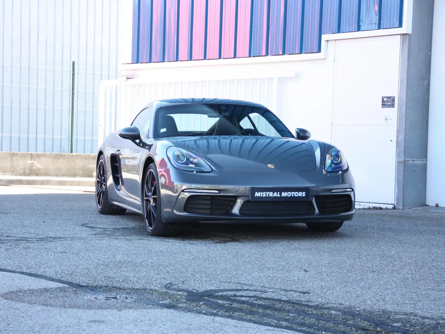 Porsche Cayman 718 Cayman S Grau - 2