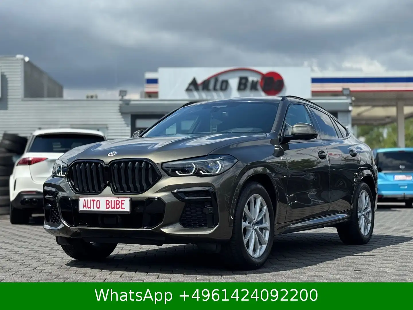 BMW X6 M50 i AHK|PANO|HUD|ACC|360°|LASERLICHT Grau - 2