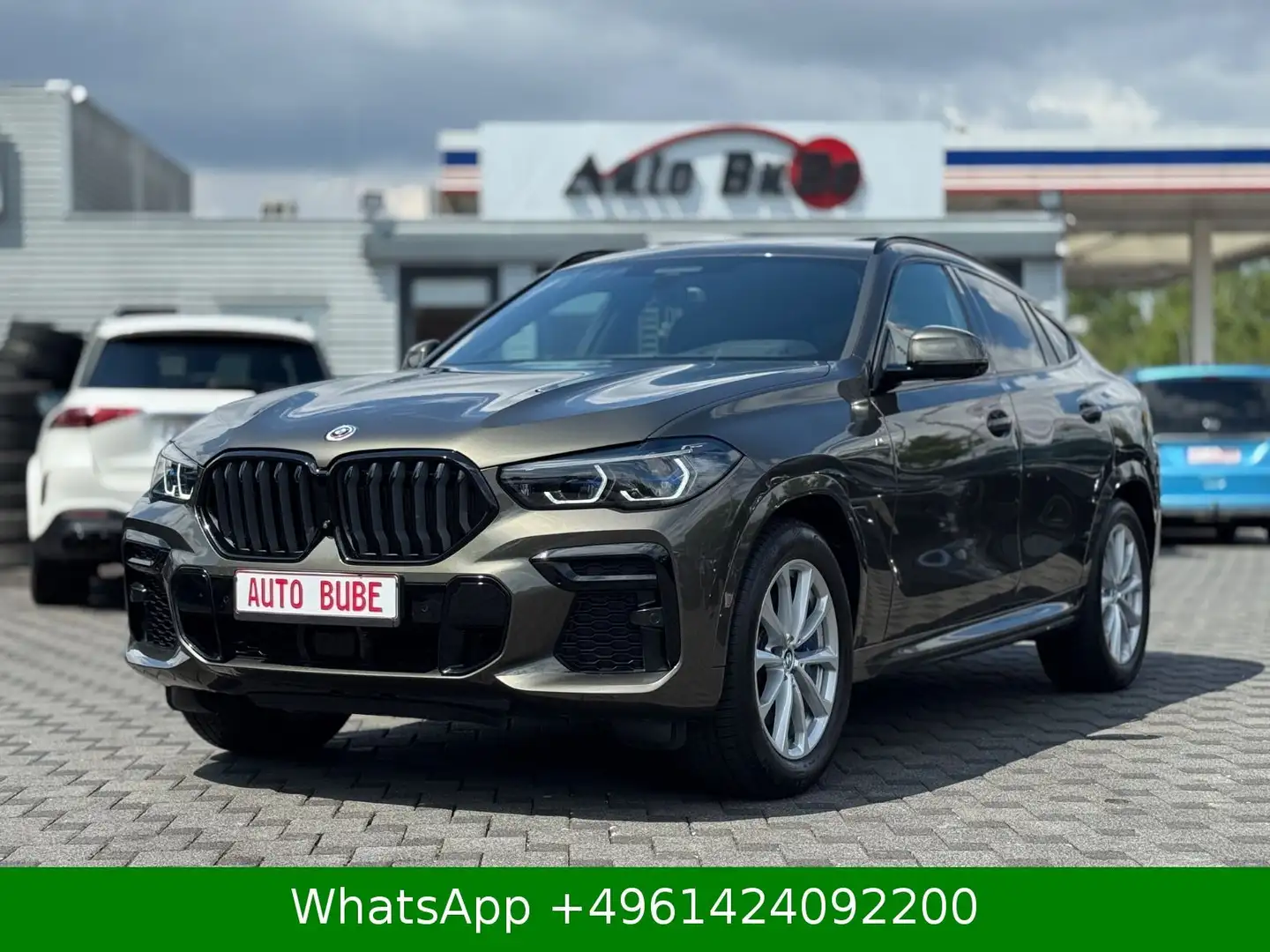 BMW X6 M50 i AHK|PANO|HUD|ACC|360°|LASERLICHT Grau - 1