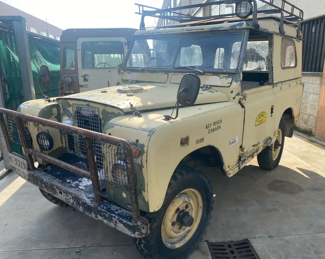 Land Rover Series SERIE 2 88 diesel RHD Bej - 1