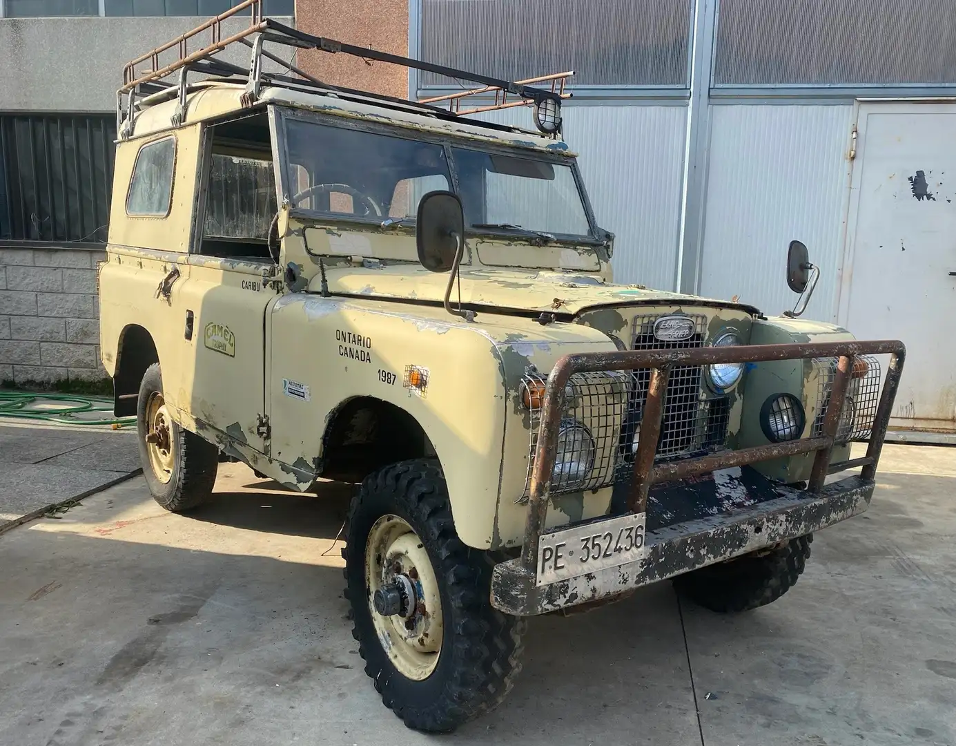 Land Rover Series SERIE 2 88 diesel RHD Bej - 2
