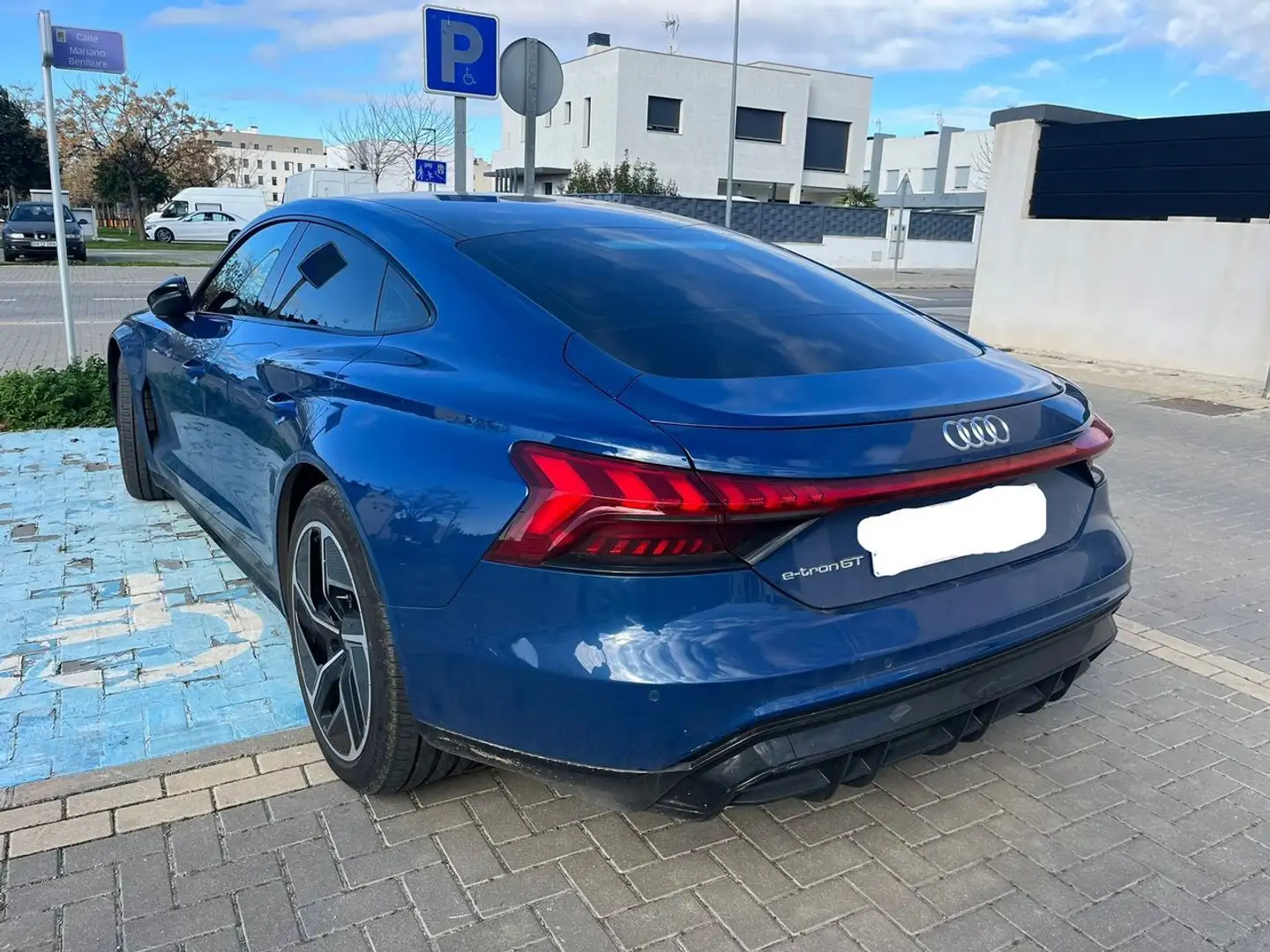 Audi e-tron GT 60 quattro Azul - 2