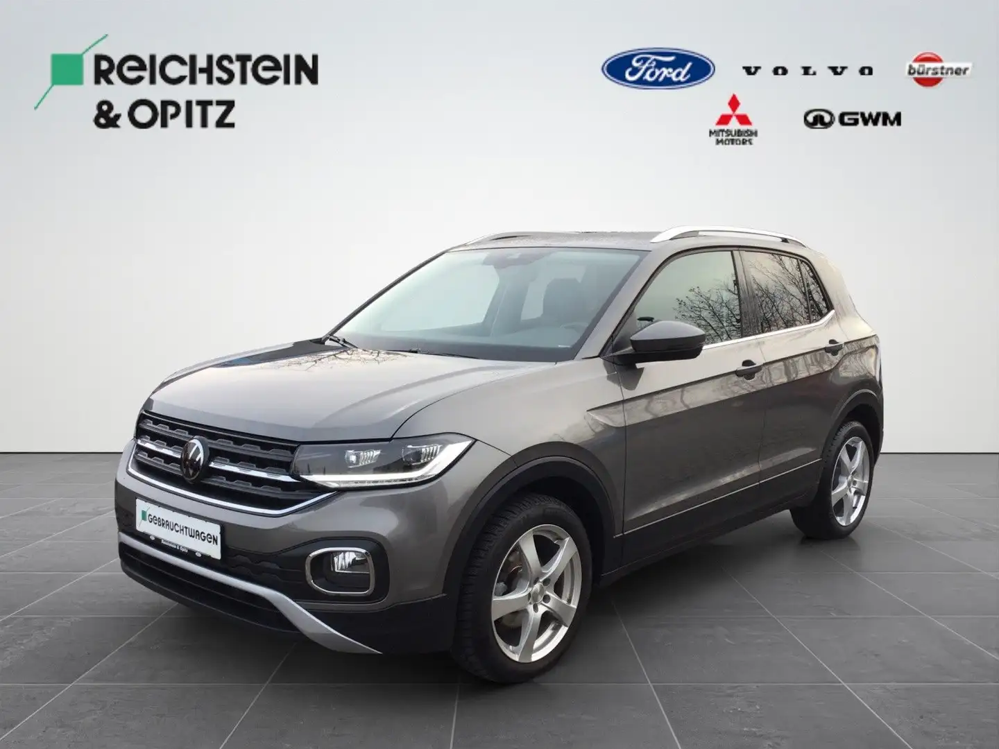 Volkswagen T-Cross 1.5 TSI ACT OPF DSG Style/DAB/Navi/Klima Grau - 1
