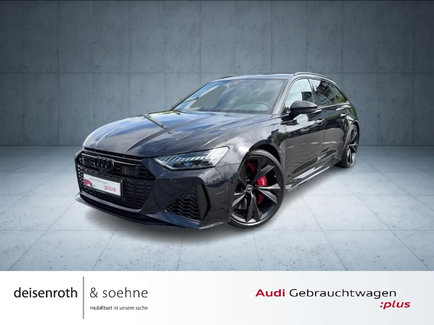 Audi RS6 Avant performance AHK/StHz/Laser/Pano/B&O/22''/Ass Noir - 1