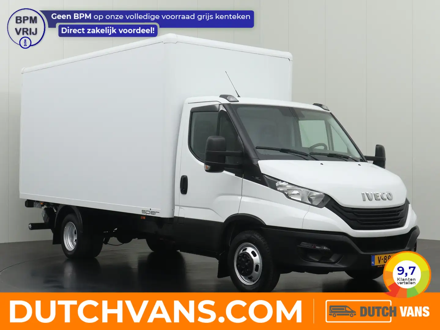 Iveco Daily 35C16 Bakwagen+Laadklep | Airco | 3-Persoons | 750 Blanc - 1
