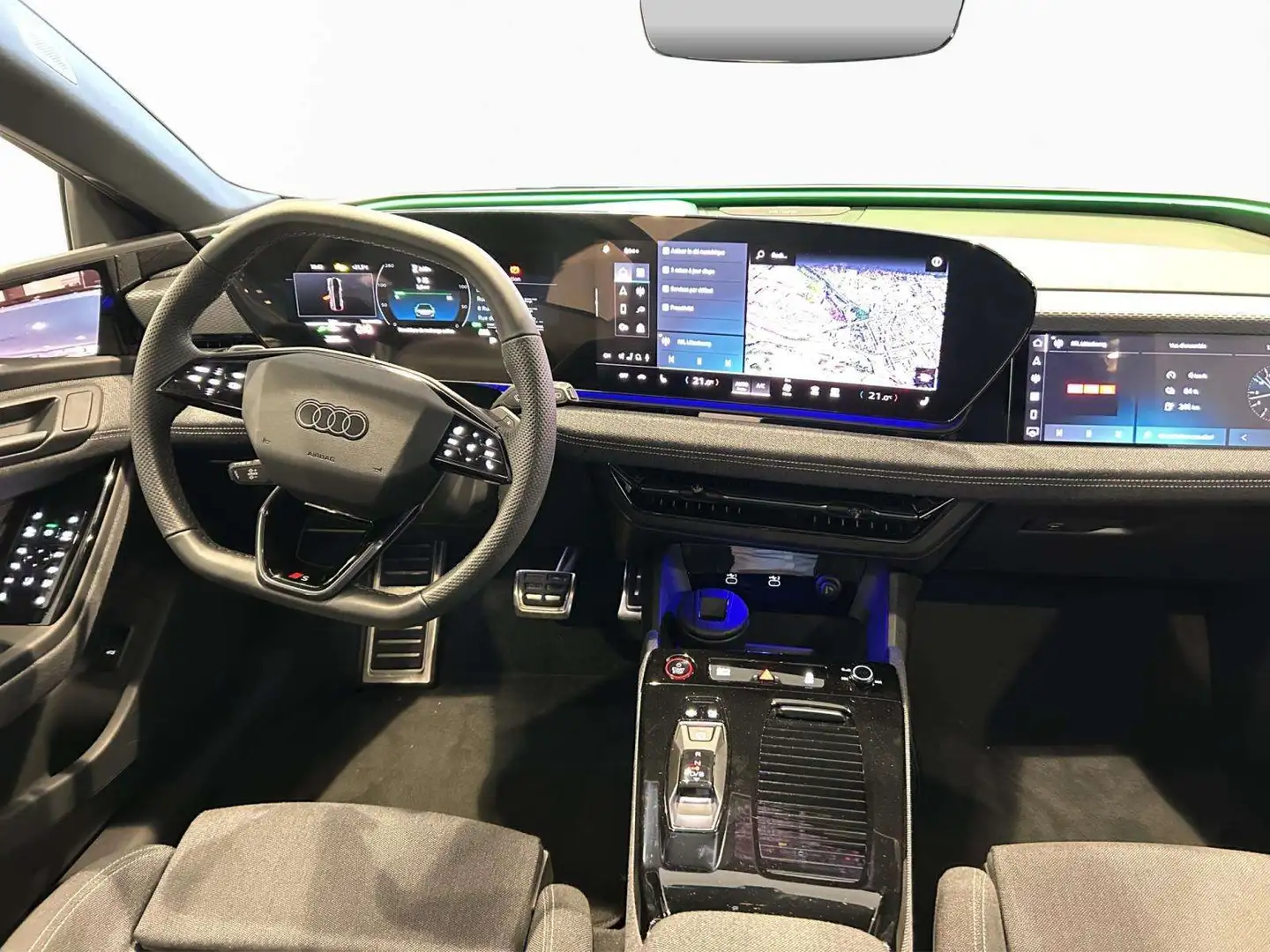 Audi A6 e-tron edition one blue Bleu - 2