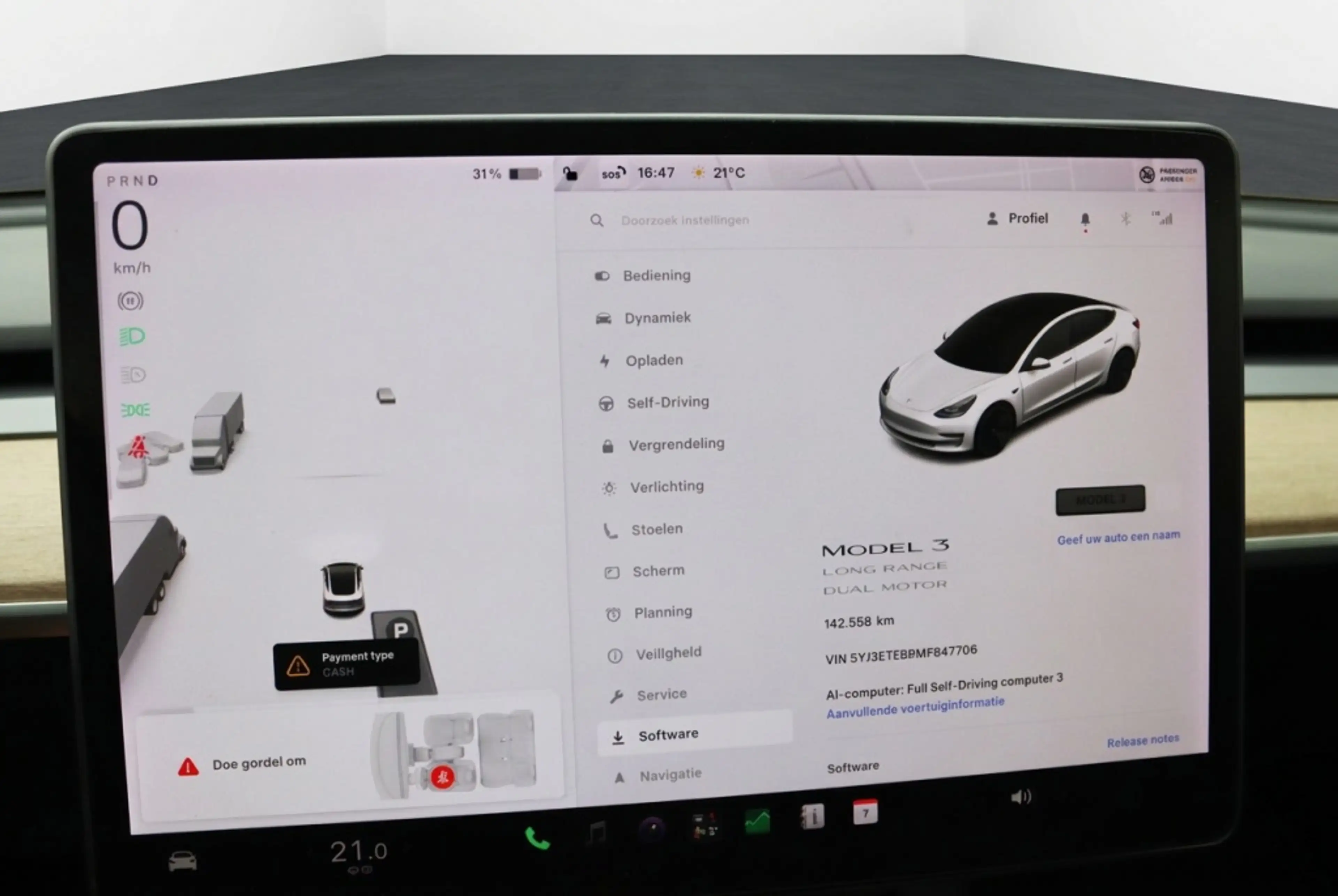 Tesla Model 3 Long Range AWD 75kWh Pano | Autopilot | Camera | S — photo 17
