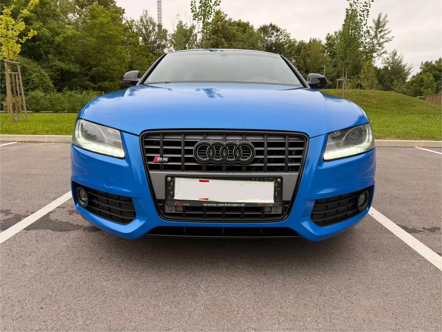 Audi S5 Coupe 4.2FSI quattro-Keyless-Bang&Olufsen-Audi Exc Blau - 2