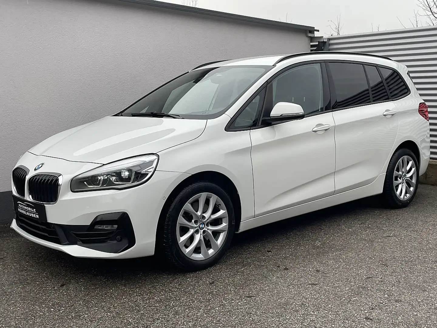 BMW 218 d Gran Tourer Aut.SPORTSITZE/LED/HIFI/RÜ.KAM/PA... Blanc - 1