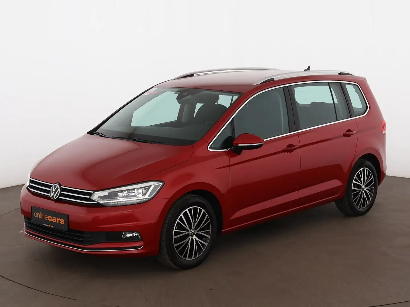Volkswagen Touran 1.5 TSI Highline Aut LED AHK RADAR NAVI Rot - 2
