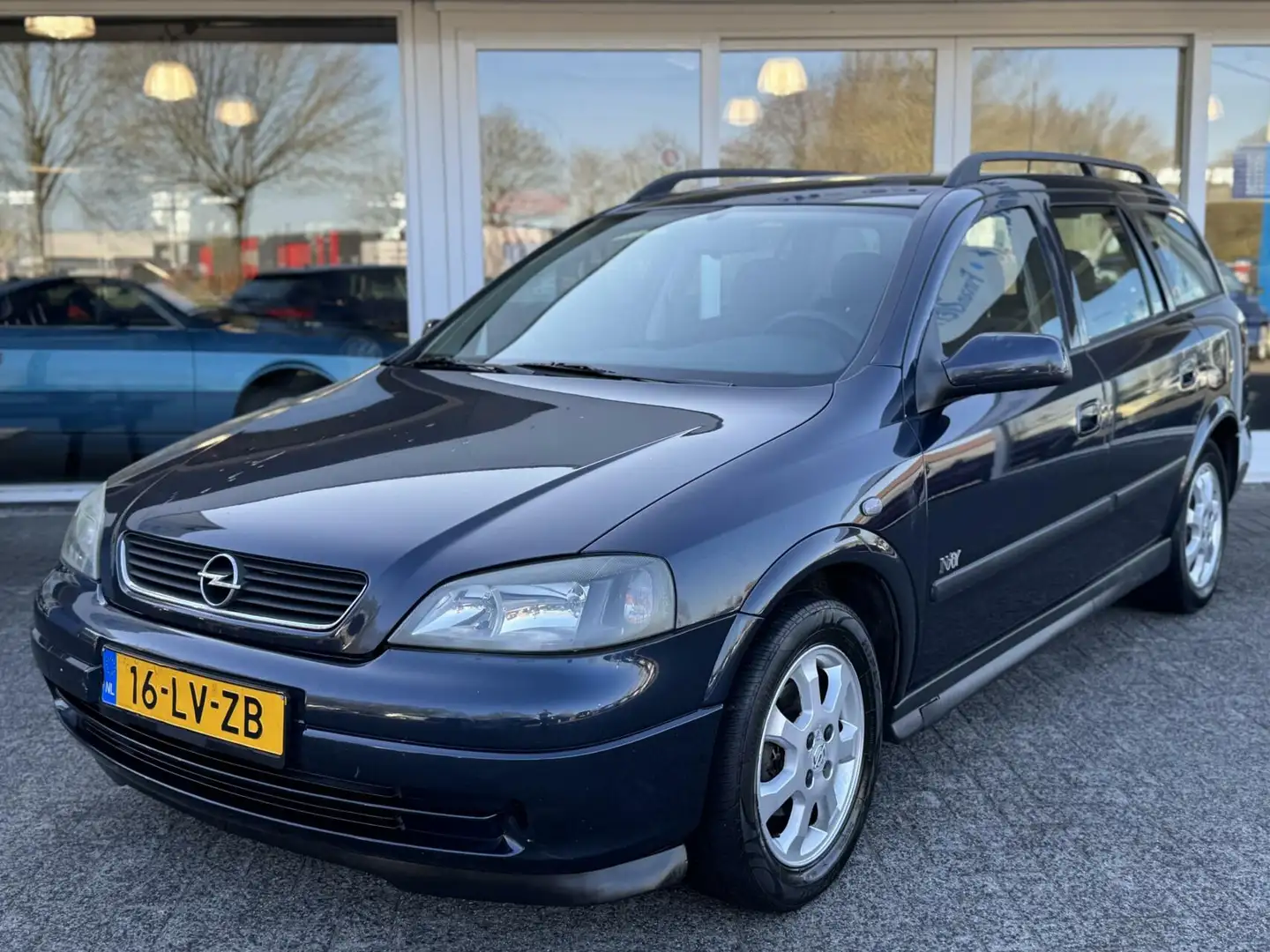 Opel Astra Wagon 1.6-16V Njoy,Airco,Elek pakket,cpv,lm-sportv Blu/Azzurro - 2
