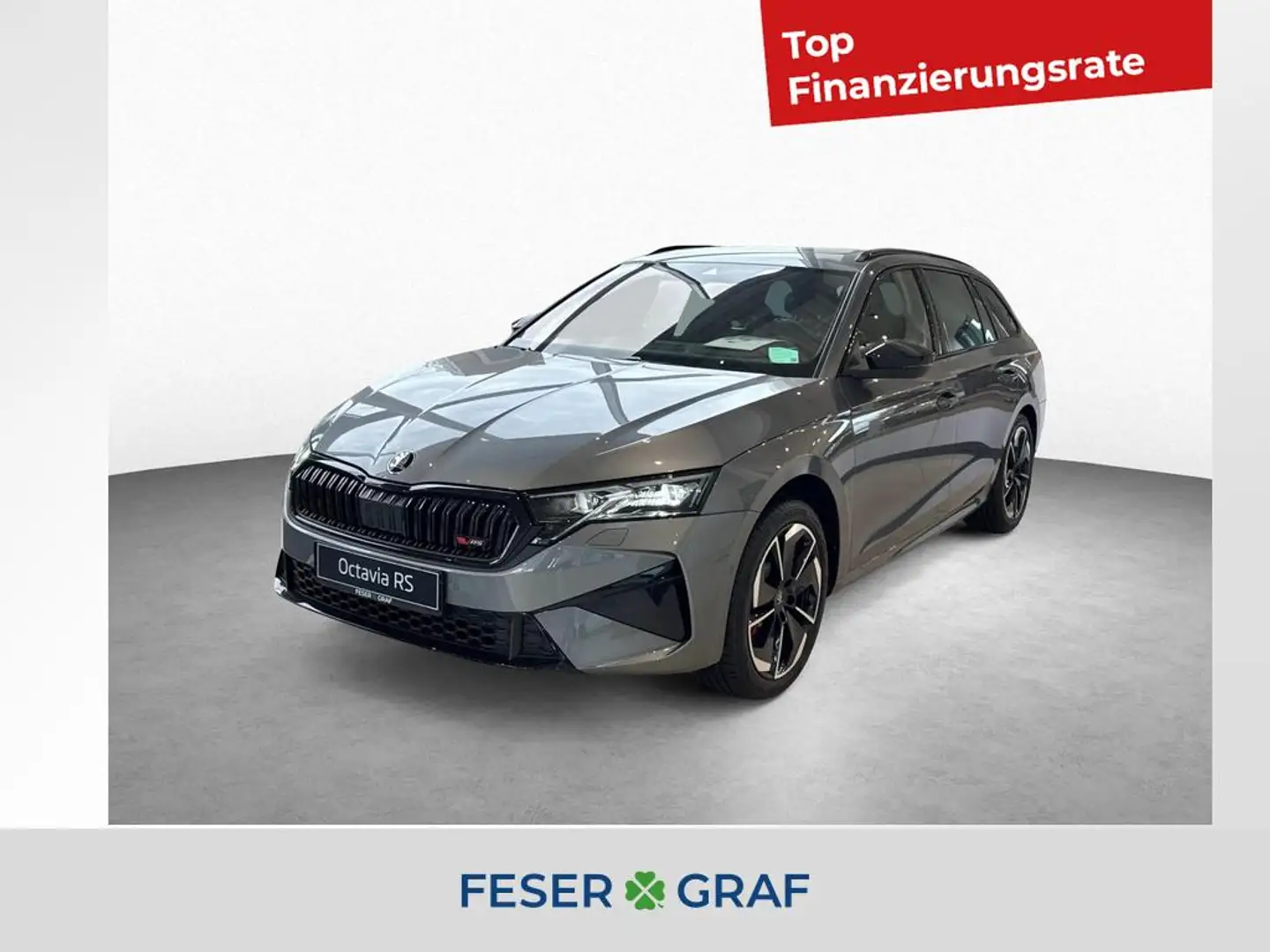 Skoda Octavia RS 2.0 TSI DSG *NEUWAGEN*PANO*AHK*STDHZ Gris - 1