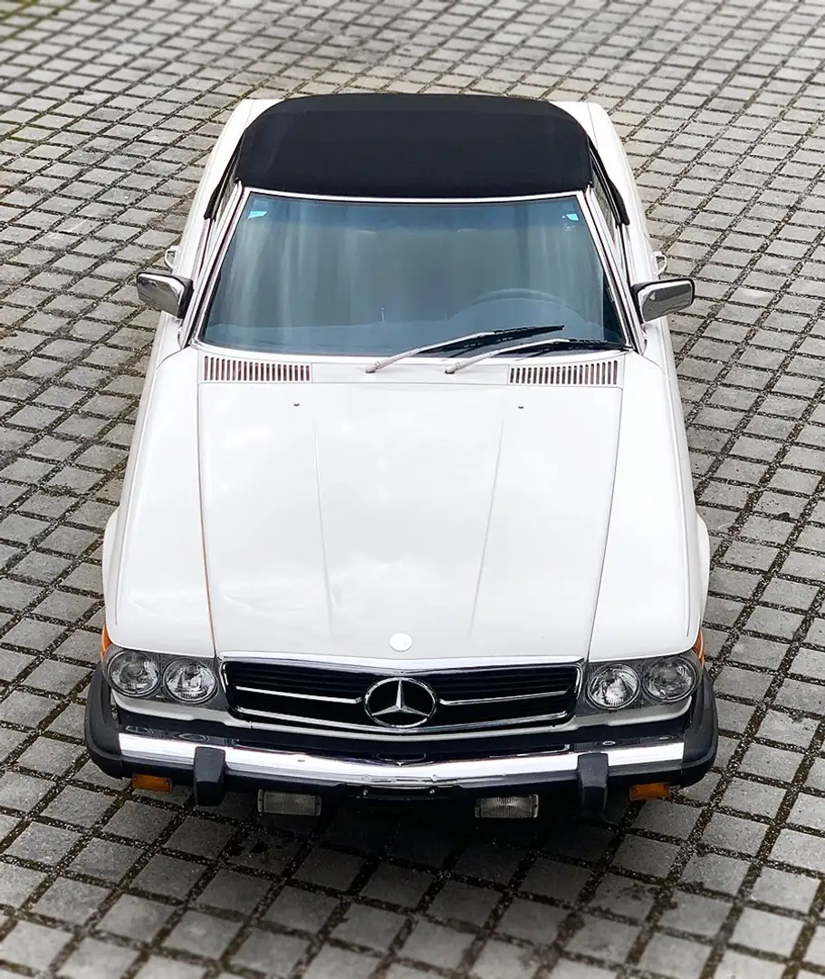 Mercedes-Benz SL 450 Stoffverdeck und Leder neu, H-Kennzeichen White - 2