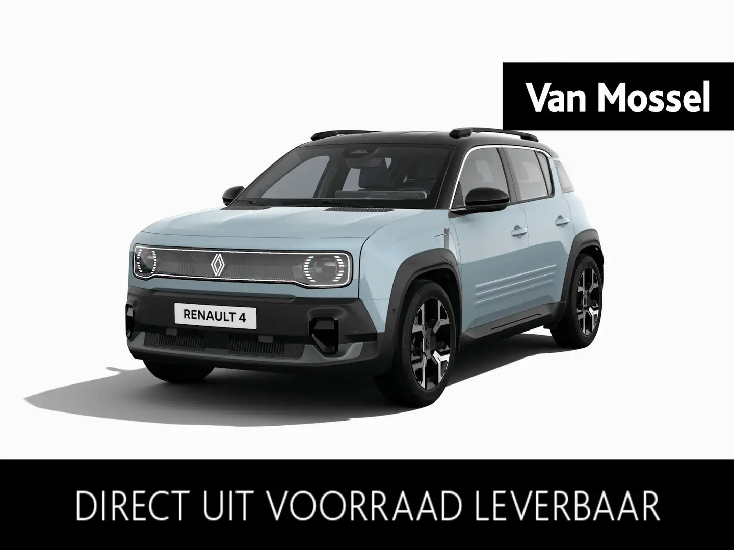 Renault R 4 Techno | Achteruitrijcamera | Elektronisch geregel Kék - 1