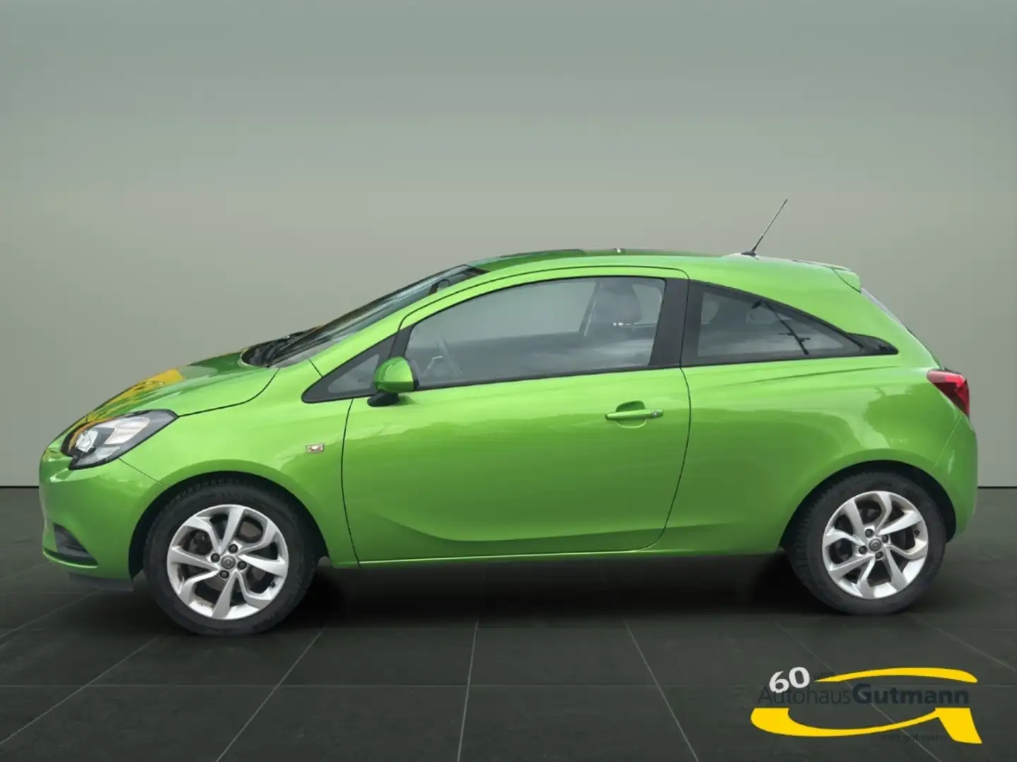 Opel Corsa E Edition ecoFlex 1.0 Turbo Allwetterreifen AHK Be Grün - 2