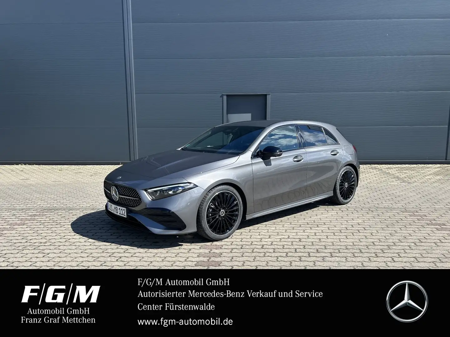 Mercedes-Benz A 200 A 200 AMG/Distr/KeyG/Standhzg/360/Memo/Multibeam siva - 1